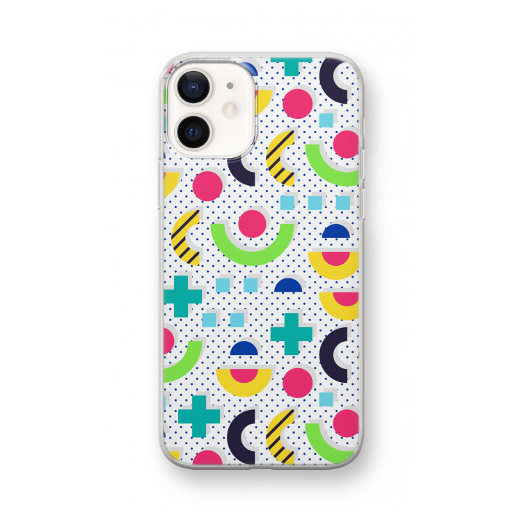 8-bit N°1: iPhone 12 mini Transparant Hoesje