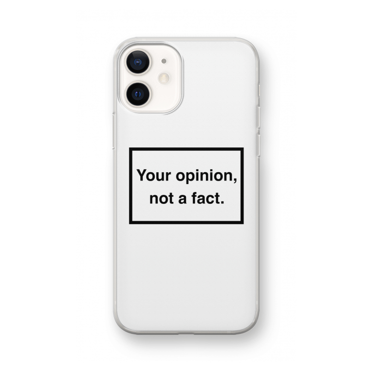 Your opinion: iPhone 12 mini Transparant Hoesje