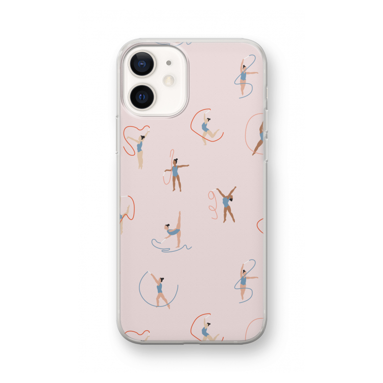 Dancing #3: iPhone 12 mini Transparant Hoesje