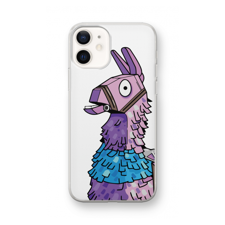 Lama: iPhone 12 mini Transparant Hoesje