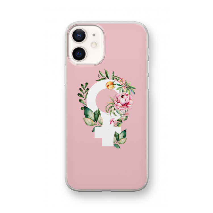 Venus: iPhone 12 mini Transparant Hoesje