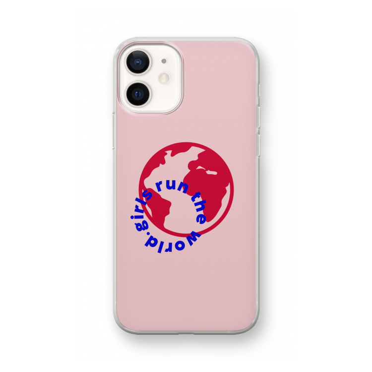 Run The World: iPhone 12 mini Transparant Hoesje