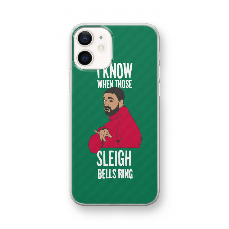 Sleigh Bells Ring: iPhone 12 mini Transparant Hoesje