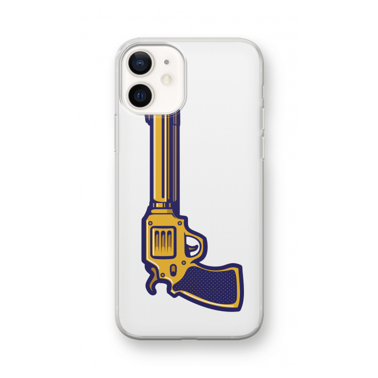 Pew Pew Pew: iPhone 12 mini Transparant Hoesje