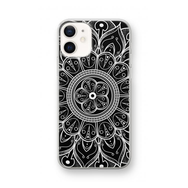 Roses Are Red: iPhone 12 mini Transparant Hoesje