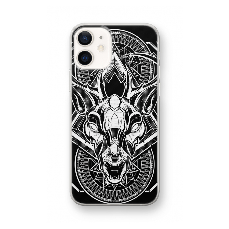 Oh Deer: iPhone 12 mini Transparant Hoesje