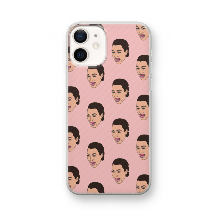 Ugly Cry Call: iPhone 12 mini Transparant Hoesje