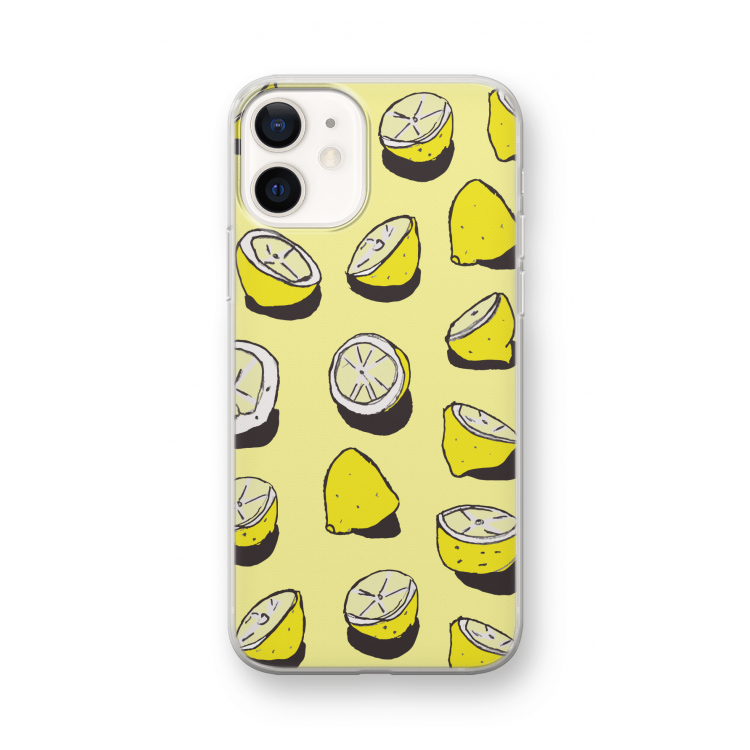 When Life Gives You Lemons...: iPhone 12 mini Transparant Hoesje