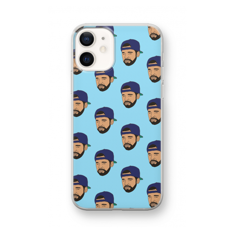 Drake Away: iPhone 12 mini Transparant Hoesje