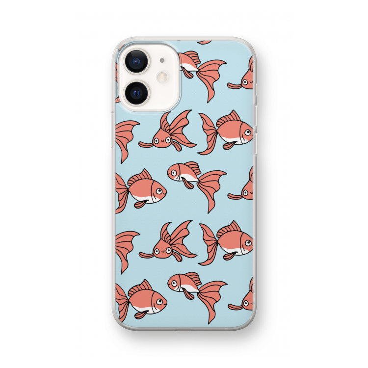 Blub: iPhone 12 mini Transparant Hoesje