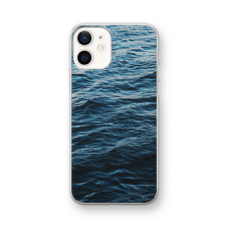 Oceaan: iPhone 12 mini Transparant Hoesje