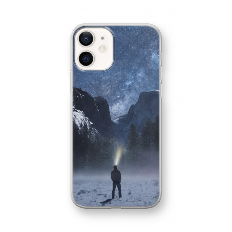 Wanderlust: iPhone 12 mini Transparant Hoesje