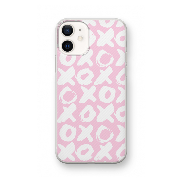 XOXO: iPhone 12 mini Transparant Hoesje
