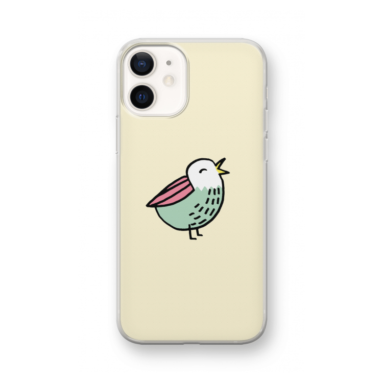 Birdy: iPhone 12 mini Transparant Hoesje