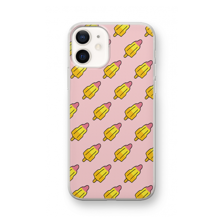 Waterijsjes: iPhone 12 mini Transparant Hoesje