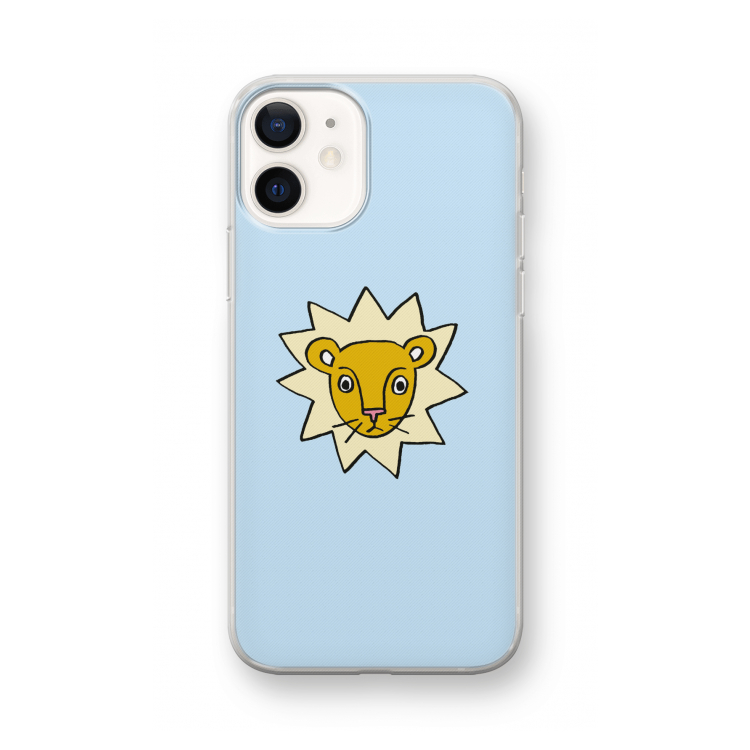 Kleine leeuw: iPhone 12 mini Transparant Hoesje