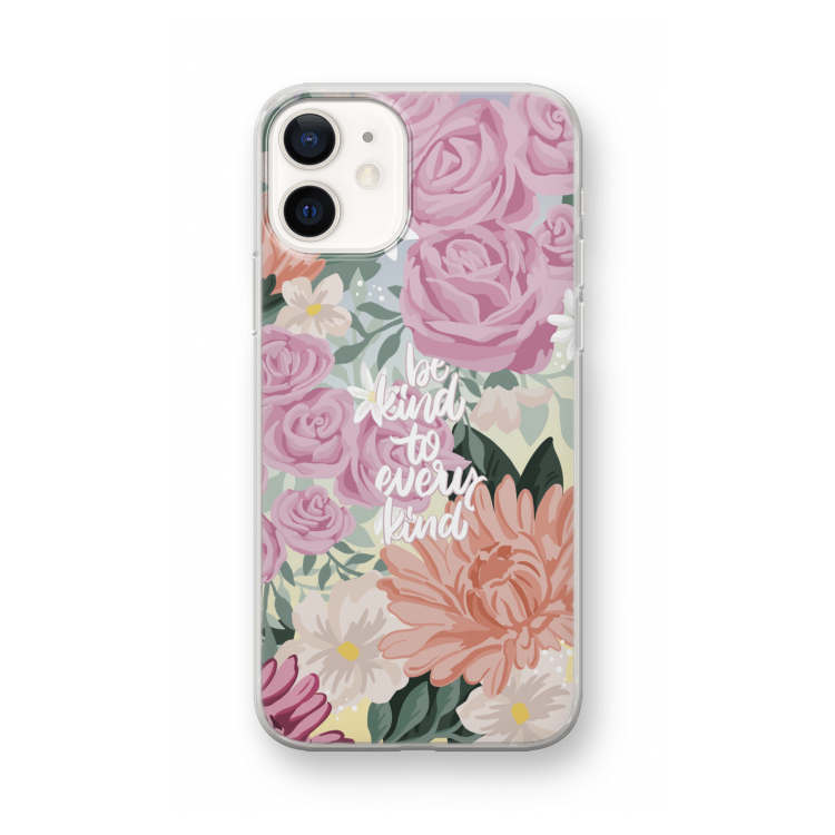 Kindness matters: iPhone 12 mini Transparant Hoesje