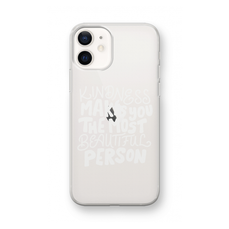 The prettiest: iPhone 12 mini Transparant Hoesje