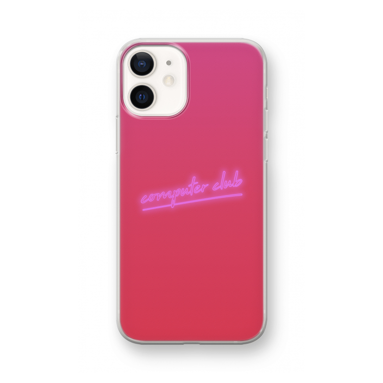 Vice Glow: iPhone 12 mini Transparant Hoesje