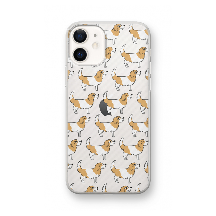 Doggy: iPhone 12 mini Transparant Hoesje