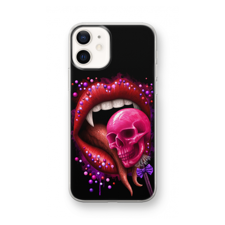 Dodelijk zoet: iPhone 12 mini Transparant Hoesje