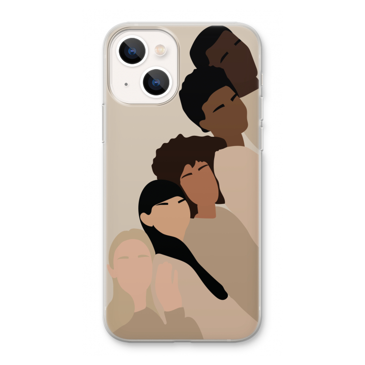 Sweet creatures: iPhone 13 Transparant Hoesje
