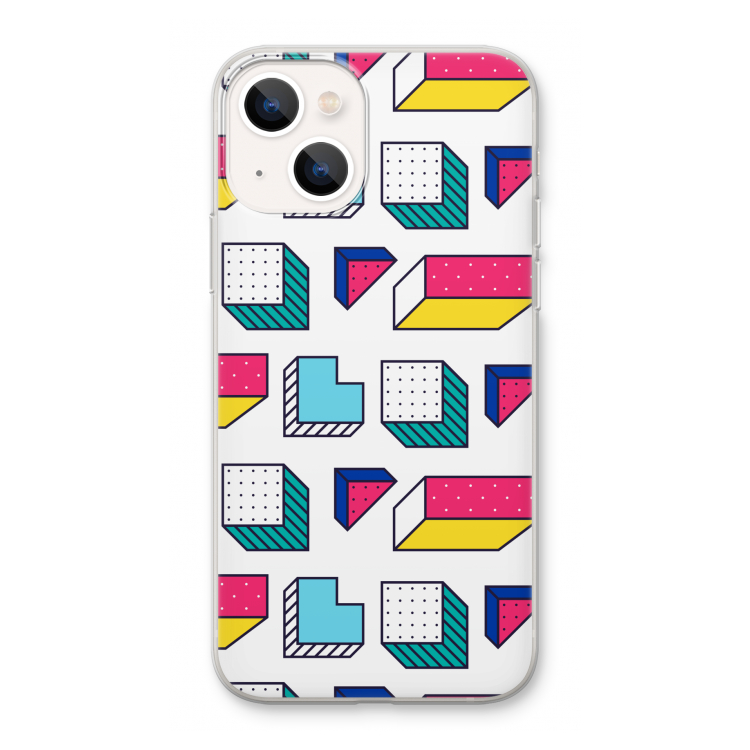 8-bit N°7: iPhone 13 Transparant Hoesje