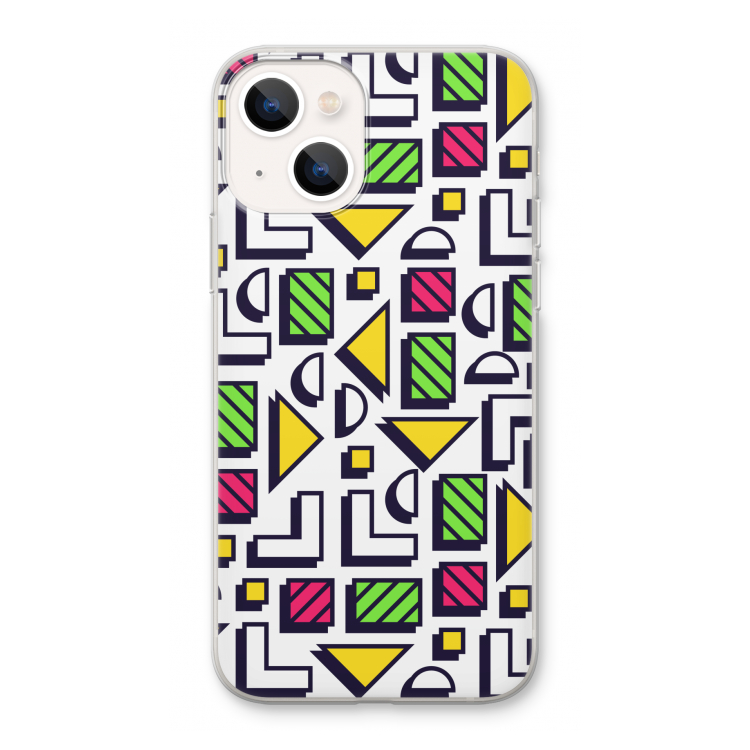 8-bit N°4: iPhone 13 Transparant Hoesje