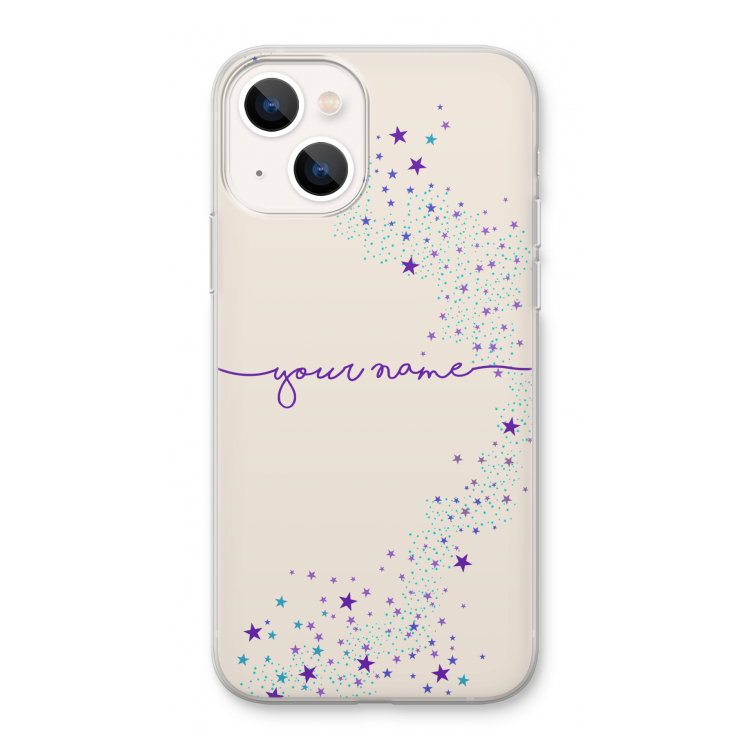 Sterren: iPhone 13 Transparant Hoesje