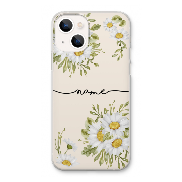 Daisies: iPhone 13 Transparant Hoesje