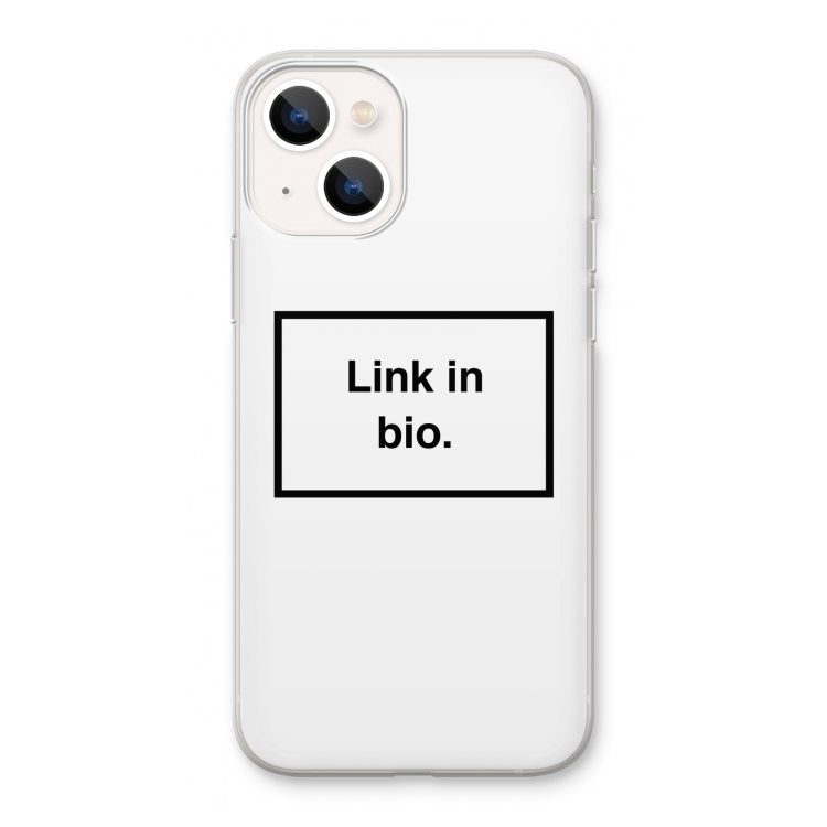 Link in bio: iPhone 13 Transparant Hoesje