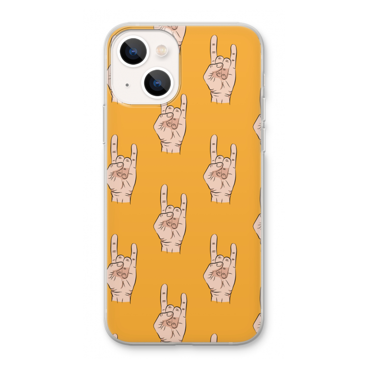 Rock: iPhone 13 Transparant Hoesje