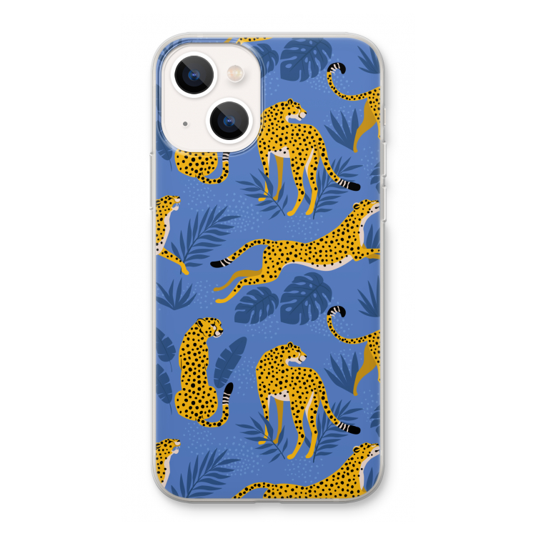 Luipaard: iPhone 13 Transparant Hoesje