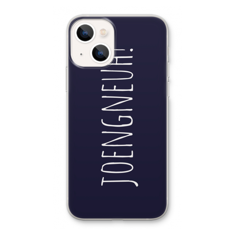 Joengneuh!: iPhone 13 Transparant Hoesje