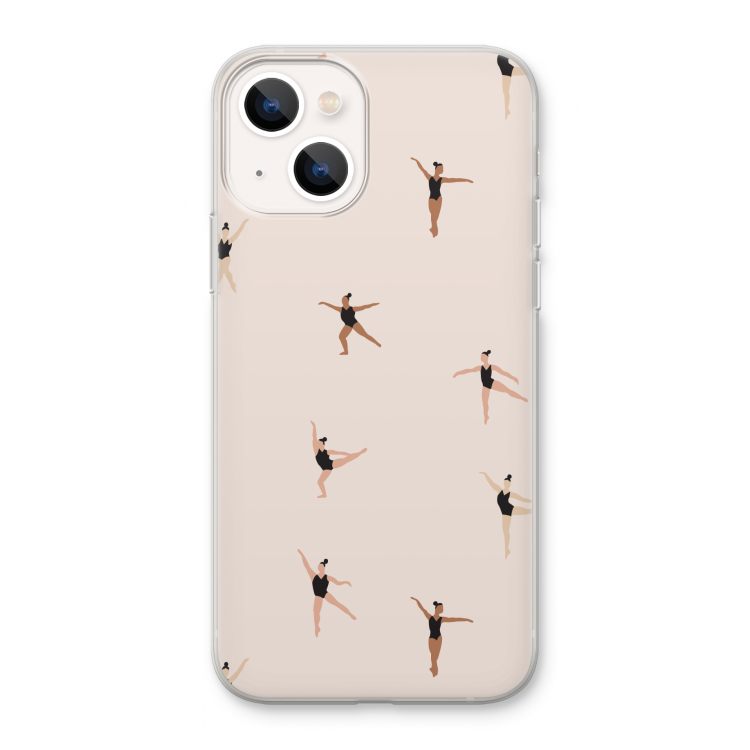 Dancing #1: iPhone 13 Transparant Hoesje