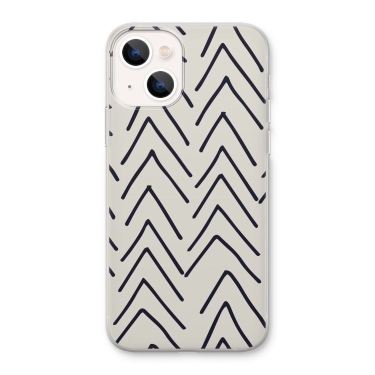 Marrakech Arrows: iPhone 13 Transparant Hoesje