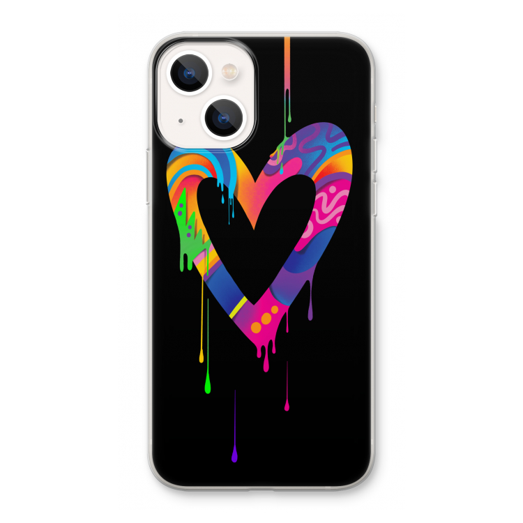 Melts My Heart: iPhone 13 Transparant Hoesje