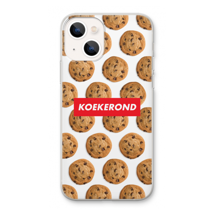 Koekerond: iPhone 13 Transparant Hoesje