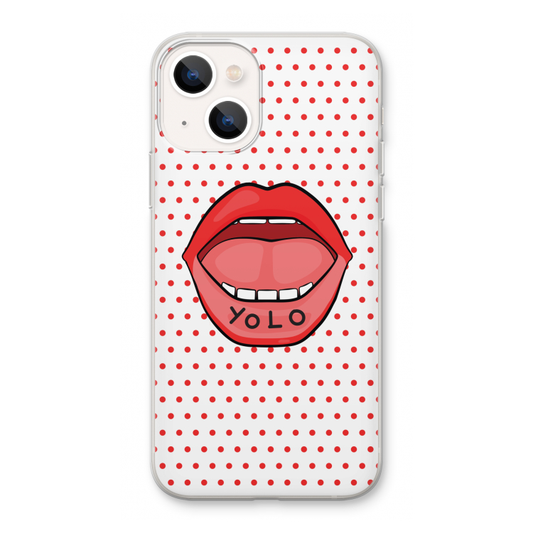 Yolo Denise: iPhone 13 Transparant Hoesje