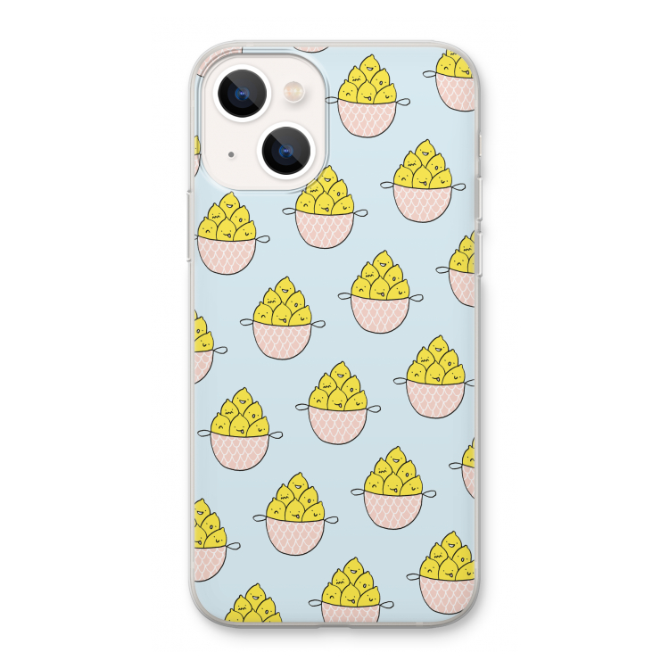 Citroenen: iPhone 13 Transparant Hoesje