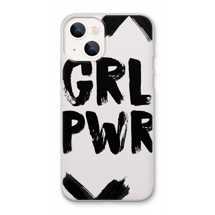 Girl Power #2: iPhone 13 Transparant Hoesje