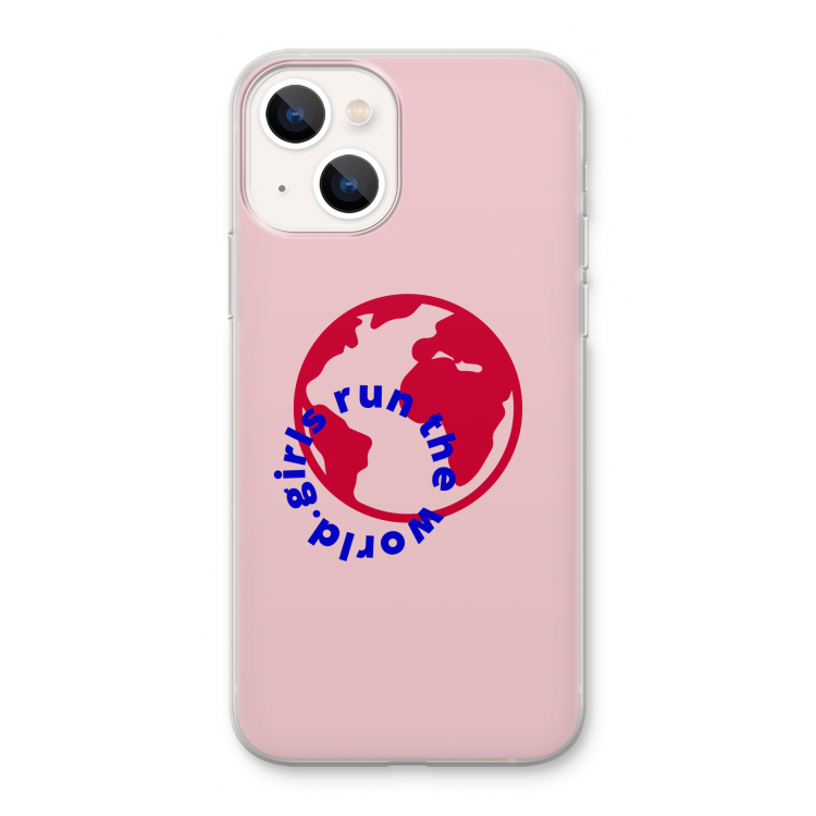 Run The World: iPhone 13 Transparant Hoesje