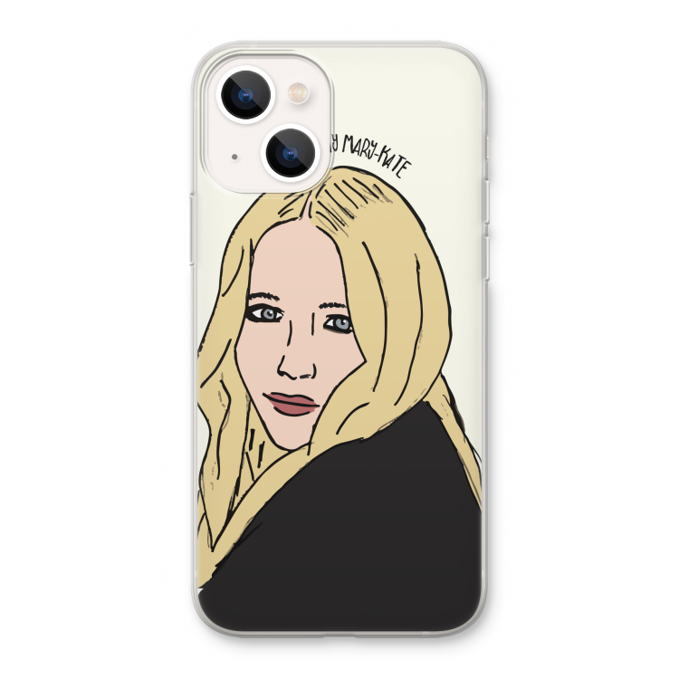 Mary Kate: iPhone 13 Transparant Hoesje