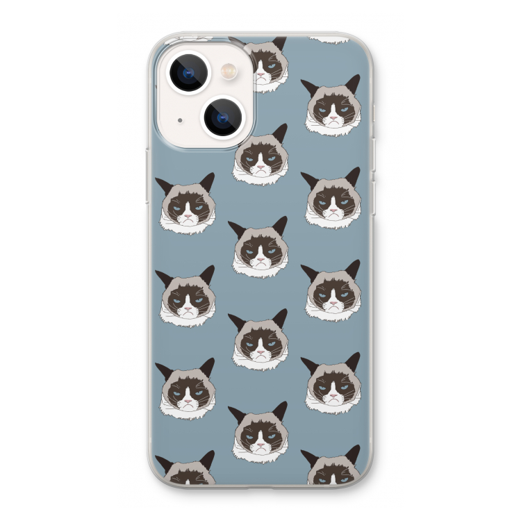 It's a Purrr Case: iPhone 13 Transparant Hoesje