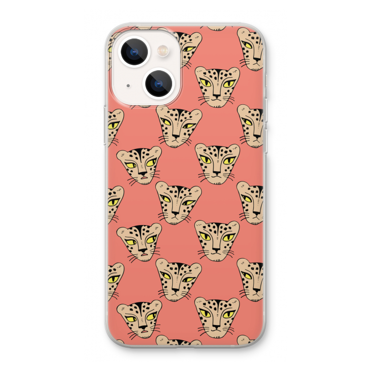 Tijger: iPhone 13 Transparant Hoesje
