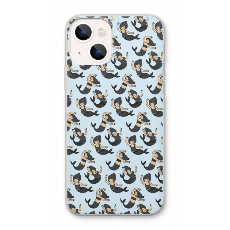 Zeemeermin: iPhone 13 Transparant Hoesje