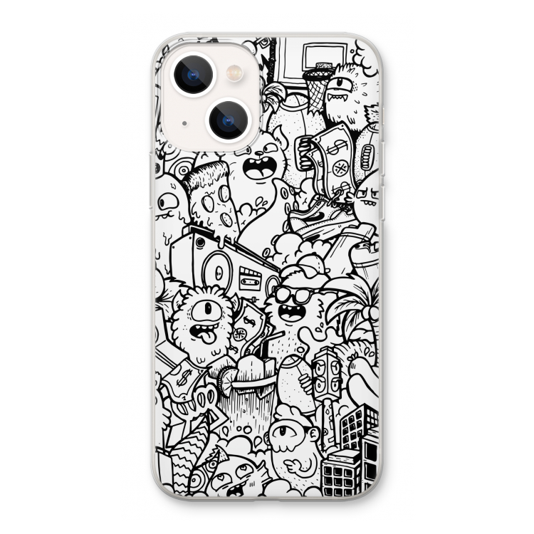 Vexx City #2: iPhone 13 Transparant Hoesje