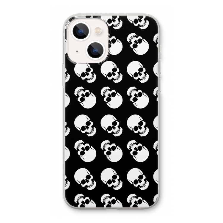 Musketon Skulls: iPhone 13 Transparant Hoesje
