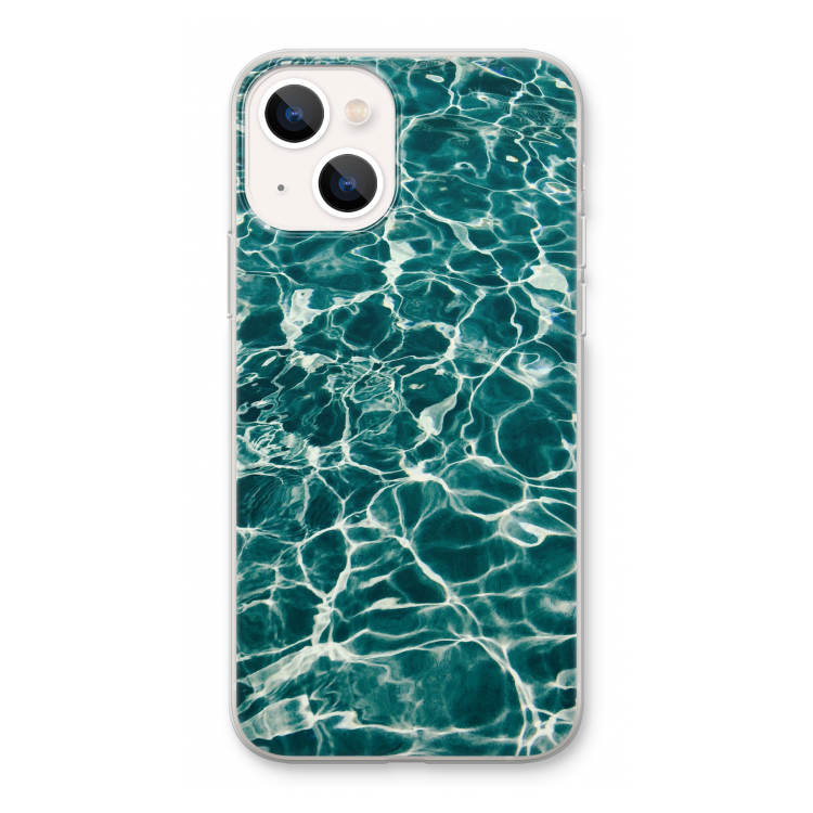 Weerkaatsing water: iPhone 13 Transparant Hoesje