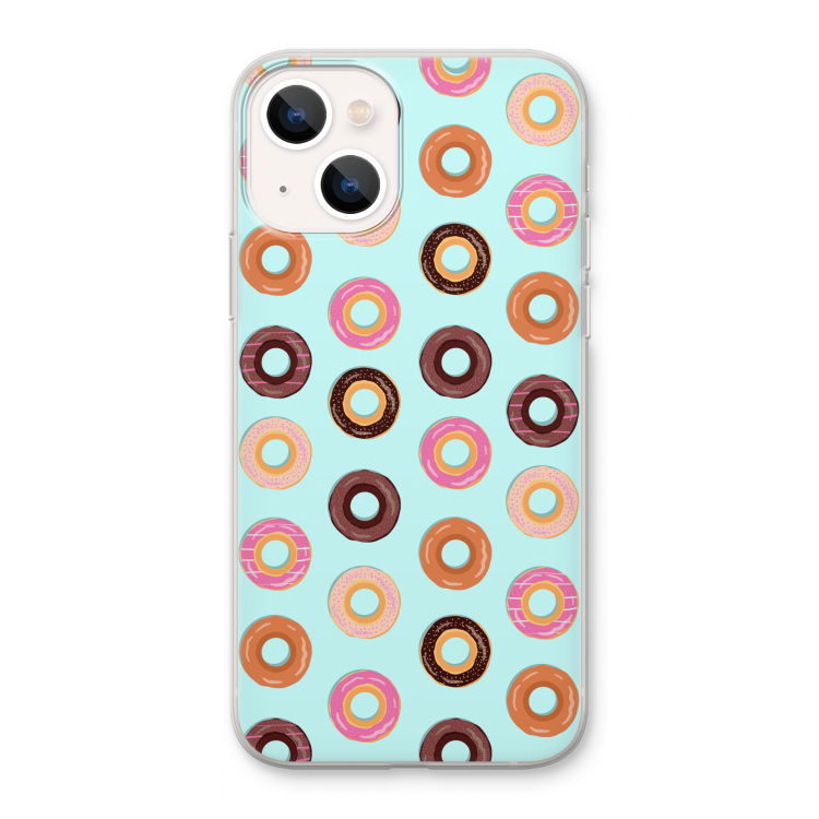 Donuts: iPhone 13 Transparant Hoesje